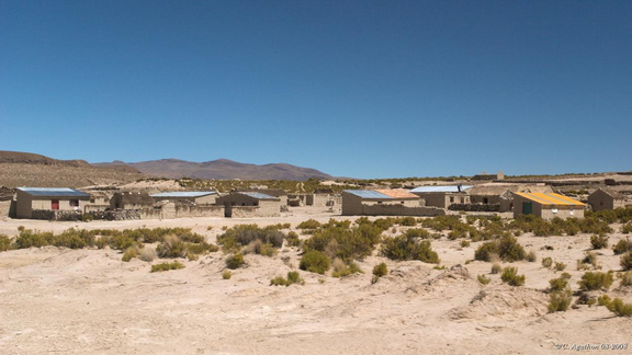 Village d'altiplano