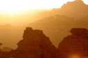 Coucher de soleil sur le tassili (2)