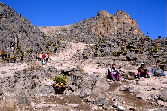 Ascension du Mt Kenya