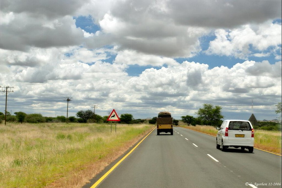 Départ sur les routes de Namibie