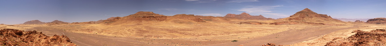 Panorama piste Damaraland_180