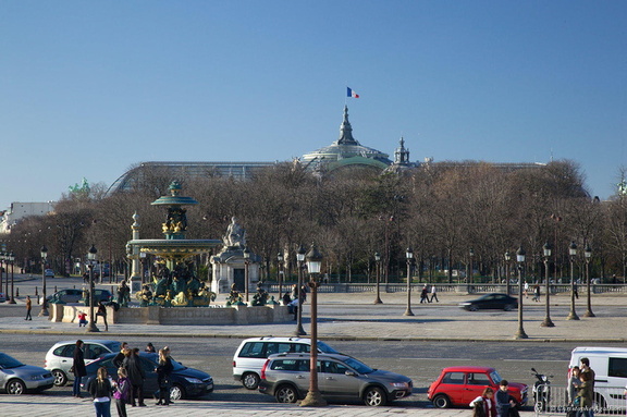 Fontaine, Concorde et Grand-Palais