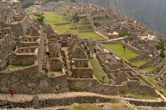 Centre du site de Machu Picchu