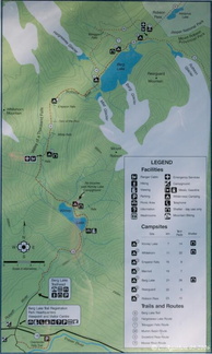 Itinéraire dans le Parc du Mt Robson
