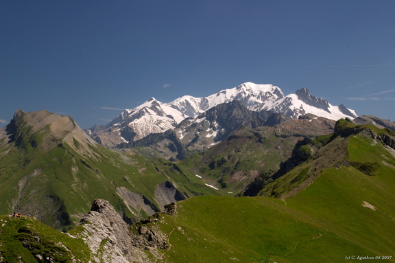 Mont Blanc versant Italien