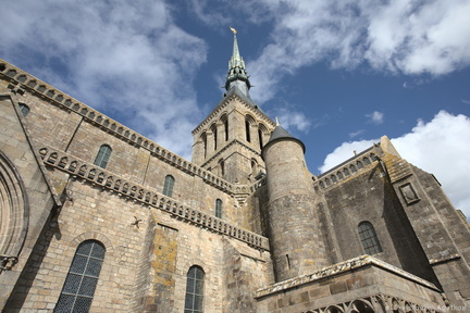 Église abbatiale du  Mont-Sain-Michel