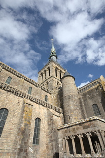 Église abbatiale du  Mont-Sain-Michel
