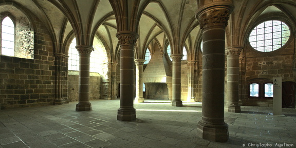 Abbaye du Mont-Saint-Michel, le scriptorium